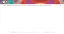 Desktop Screenshot of forteresidential.org